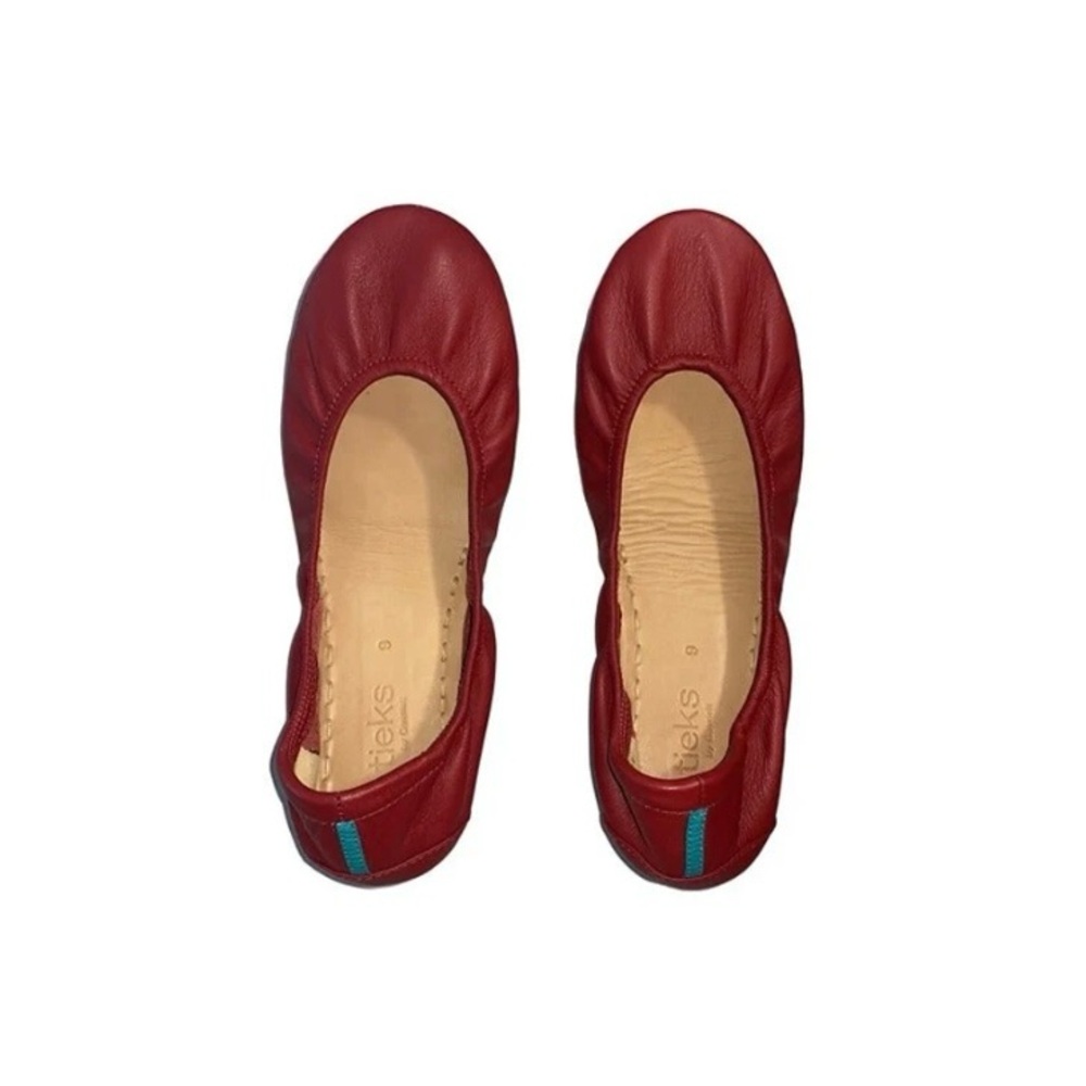 Tieks by Gavrieli Women’s Cardinal Red foldable Ballet Flats size 9